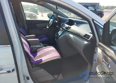 2014 Honda Odyssey Ex-L из США, поврежденный, VIN 5FNRL5H61EB047390